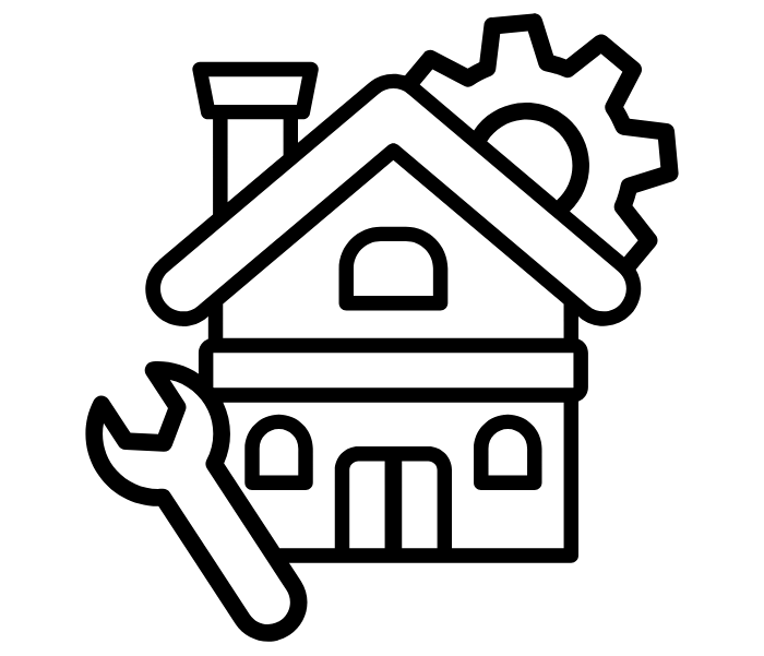 Roof repair icon